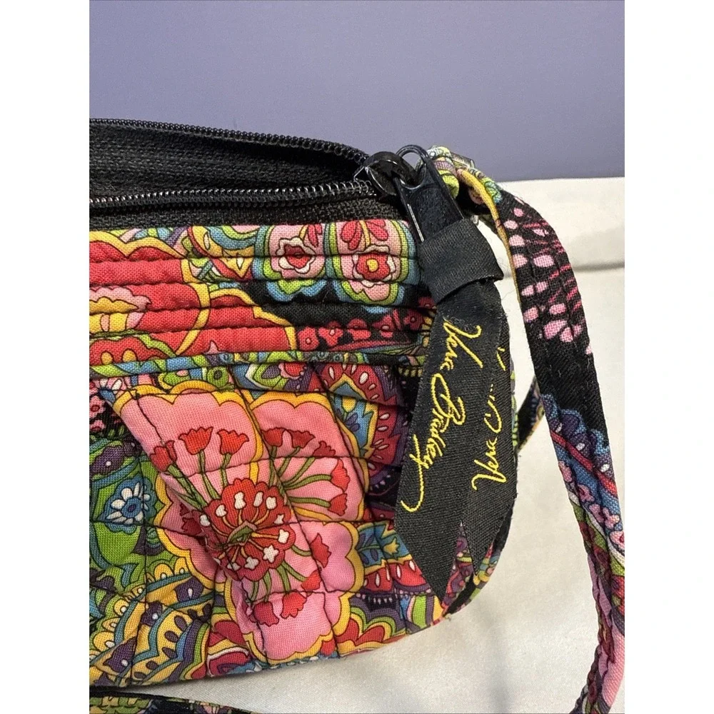 Vera Bradley Symphony in Hue Quilted Shoulder Bag Paisley Multi-Color Retired